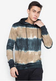 Horizontal Tie Dye Pull Over