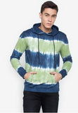 Horizontal Tie Dye Pull Over