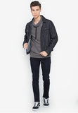 Textured String Pull Over