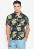Tropics Short Sleeves Button Down Shirt